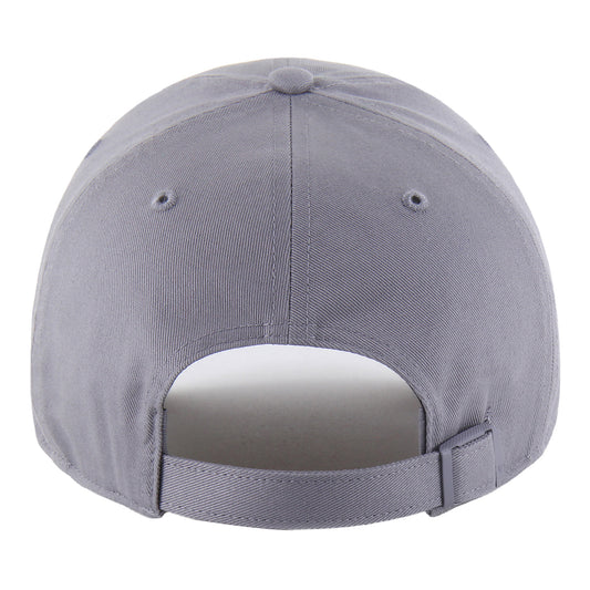 OKC THUNDER 47 BRAND CLEAN UP GREY FOUNDATION HAT in Grey - Back Angle 
