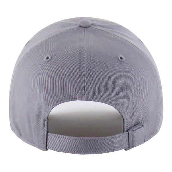 OKC THUNDER 47 BRAND CLEAN UP GREY FOUNDATION HAT in Grey - Back Angle 
