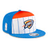 OKC THUNDER NEW ERA 950SP TIP-OFF SNAPBACK in Blue - Front Right View