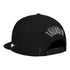 OKC THUNDER PRO STANDARD FRENCH TERRY PINCH SNAPBACK in White and Black - Back View