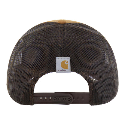Thunder 47 Brand Carhartt Brown Trucker in Brown -Back View
