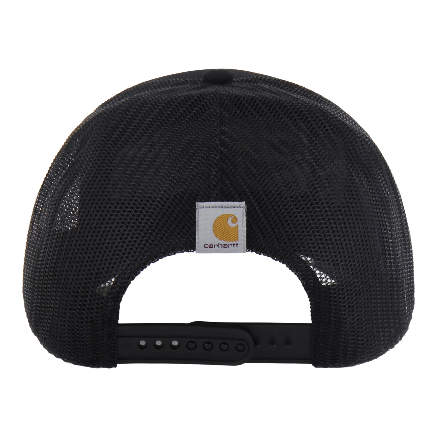 OKC THUNDER 47 BRAND CARHARTT BLACK TRUCKER in Black - Back View