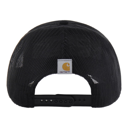 OKC THUNDER 47 BRAND CARHARTT BLACK TRUCKER in Black - Back View