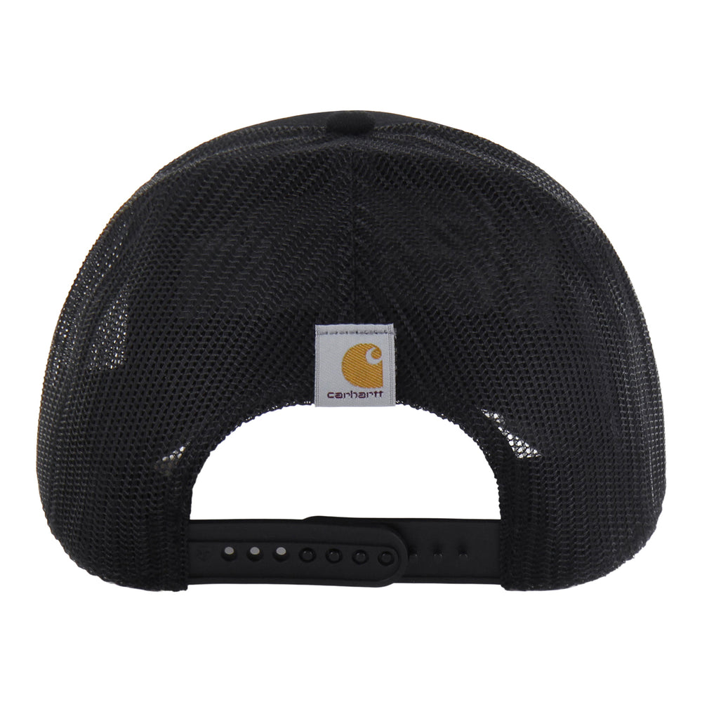 OKC THUNDER 47 BRAND CARHARTT BLACK TRUCKER in Black - Back View