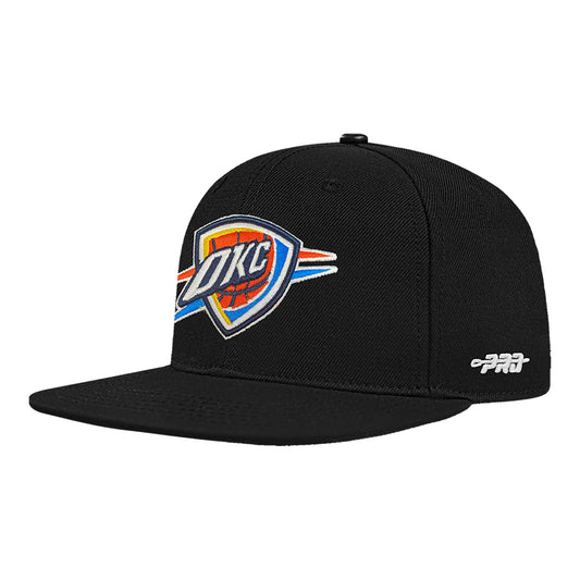 OKC THUNDER PRO STANDARD SHAI GILGEOUS-ALEXANDER N&N HAT in Black - Front left View