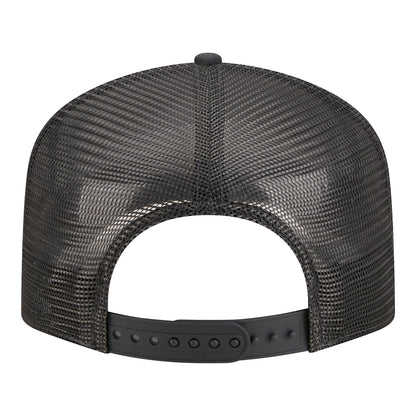 OKC Thunder New Era 19Twenty Washed Rope Snapback Hat in Black - Back View
