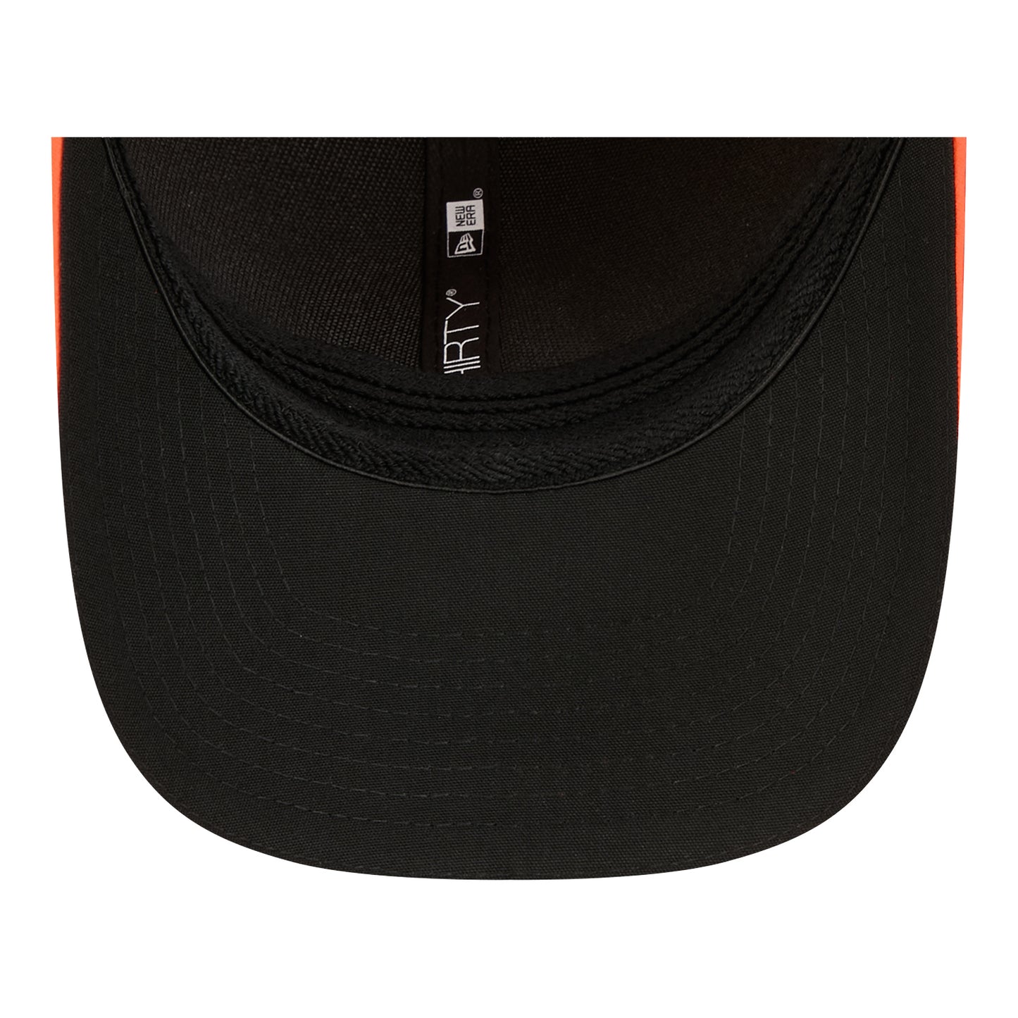 OKC Thunder New Era 39Thirty M-Crown Assist Flex Hat in Orange -Underbrim View