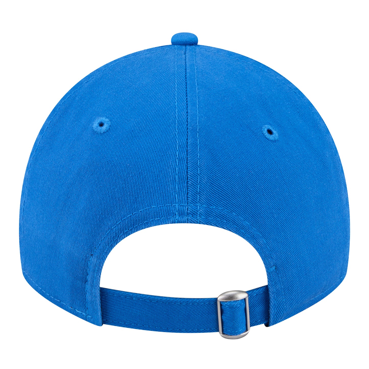 OKC Thunder New Era 9Twenty Micro Logo Adjustable Hat in Blue - BAck View