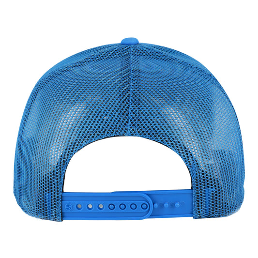 OKC Thunder 47 Brand Contemporary Trucker Hat in Blue - Back View