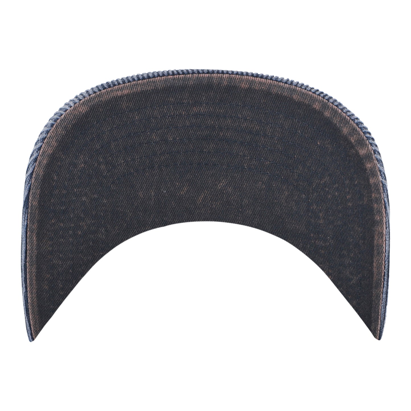 OKC Thunder 47 Brand Reclaim Corduroy Hitch Hat in Blue - underbrim view