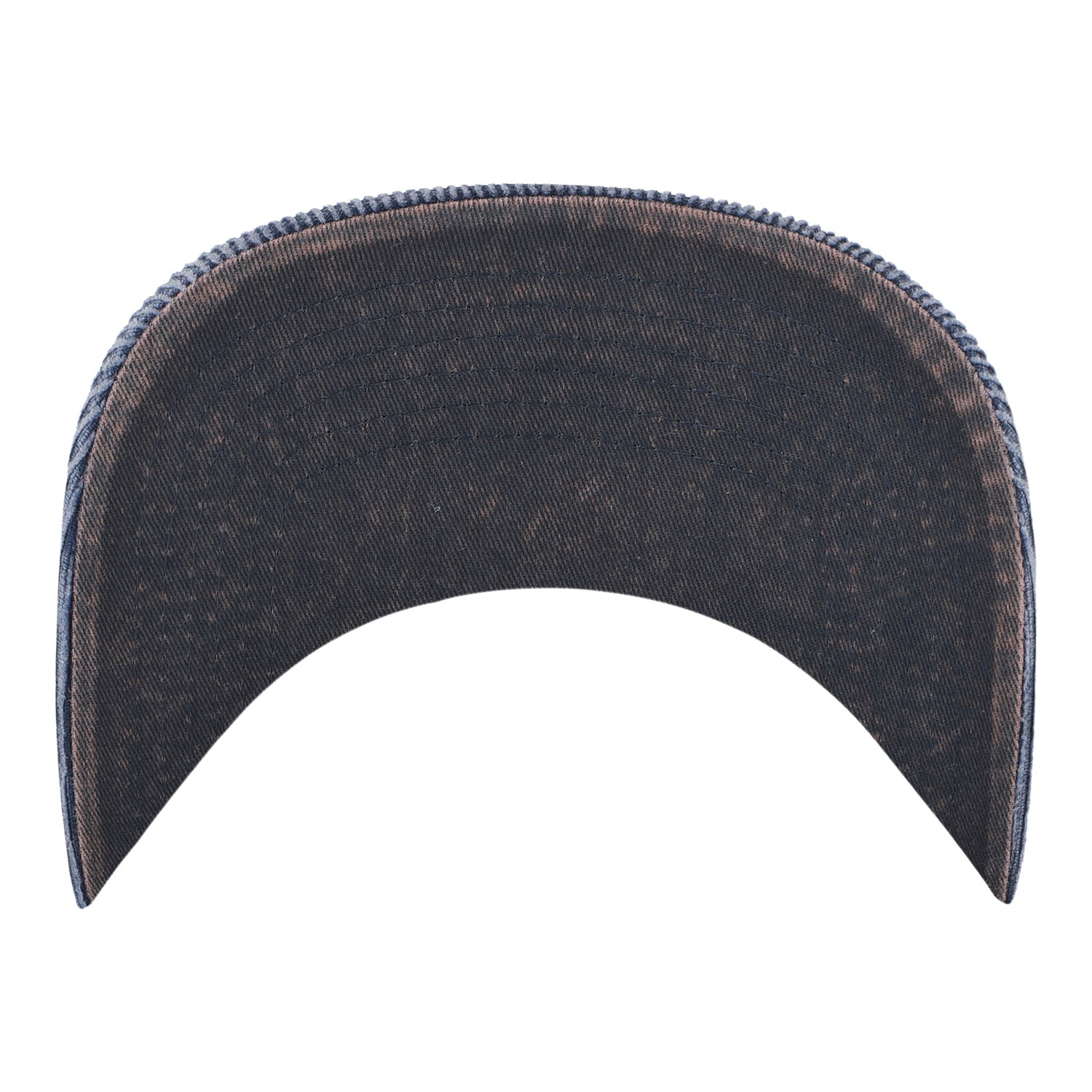 OKC Thunder 47 Brand Reclaim Corduroy Hitch Hat in Blue - underbrim view
