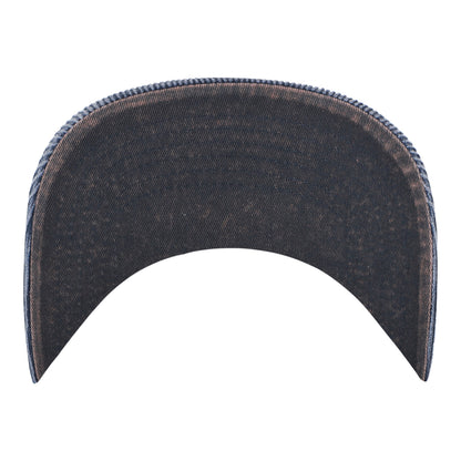 OKC Thunder 47 Brand Reclaim Corduroy Hitch Hat in Blue - underbrim view