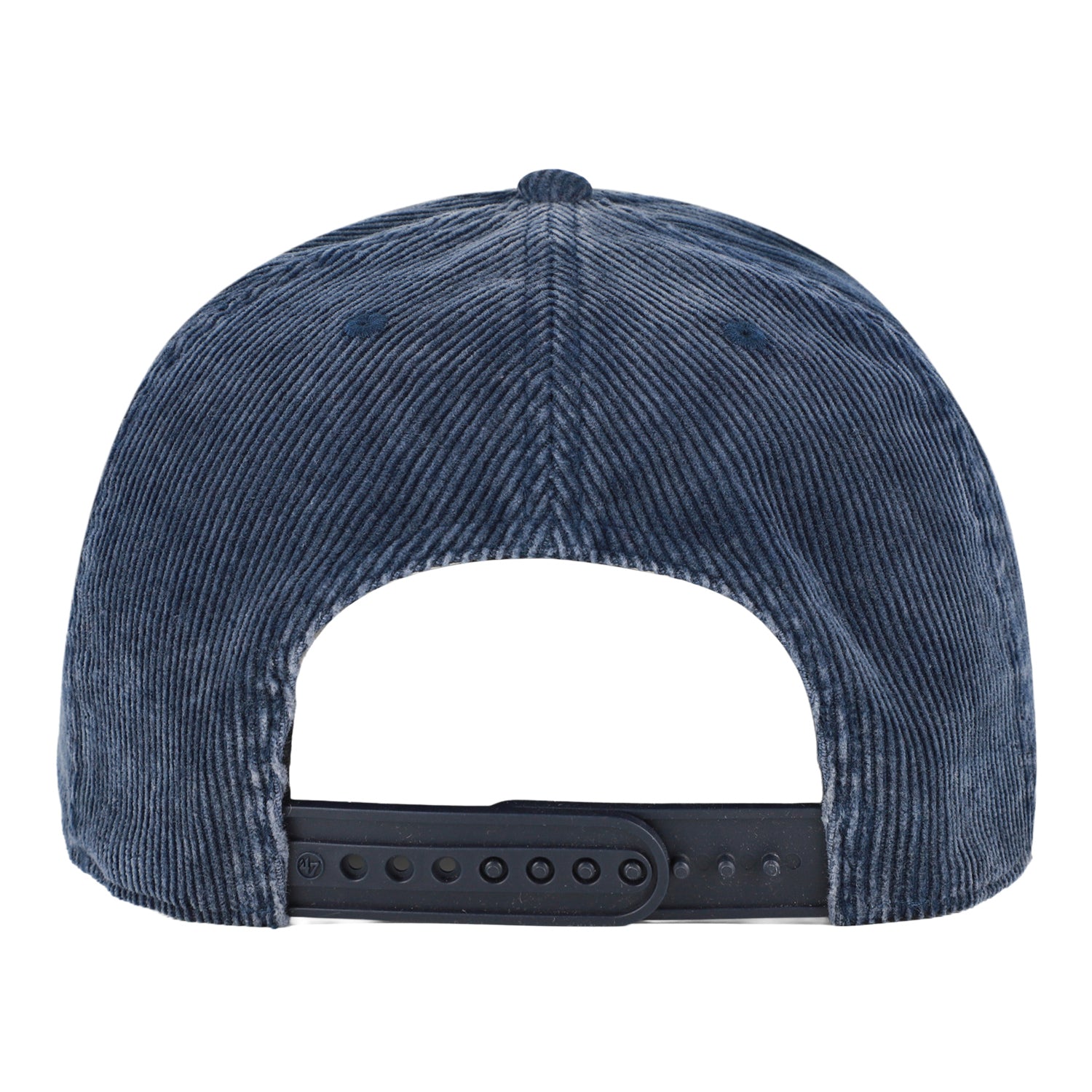 OKC Thunder 47 Brand Reclaim Corduroy Hitch Hat in Blue - back View
