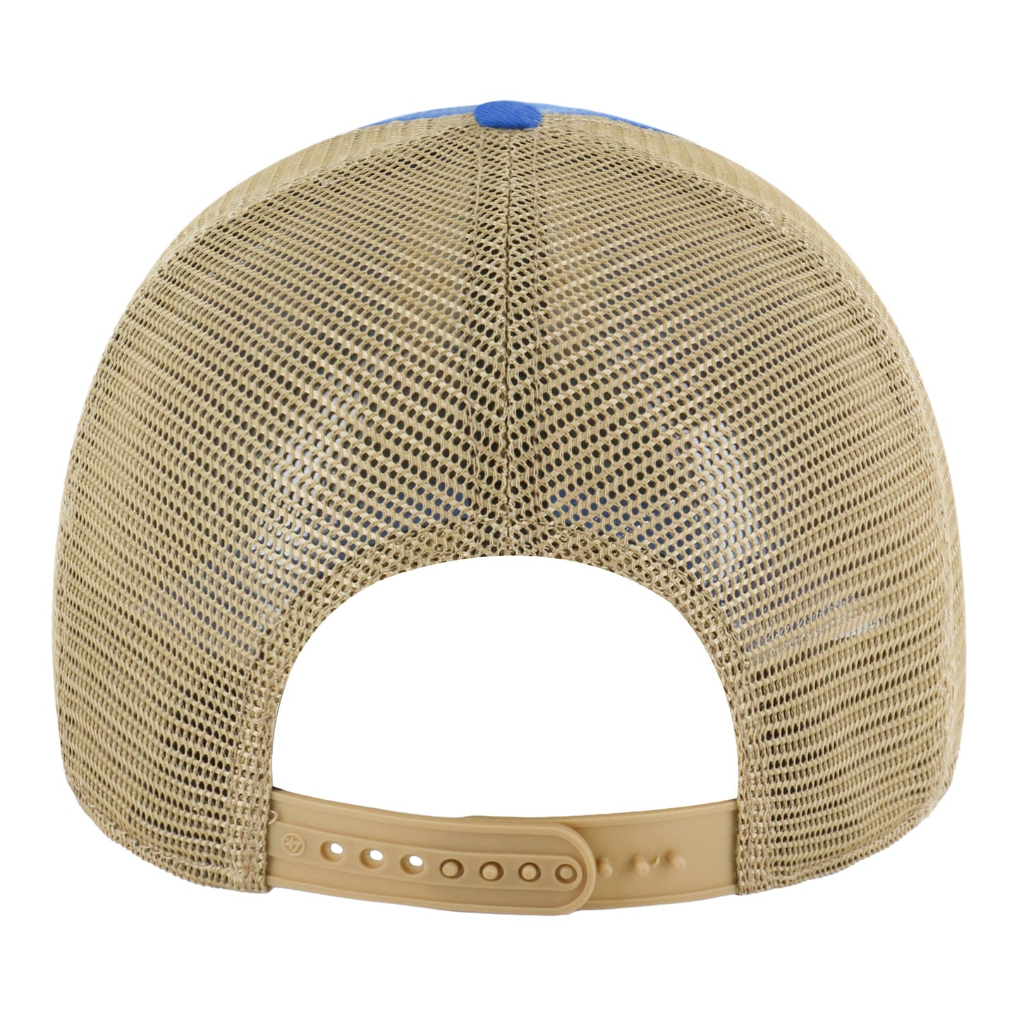 OKC Thunder 47 Brand Cross Patch Clean Up Hat in Blue - Back View