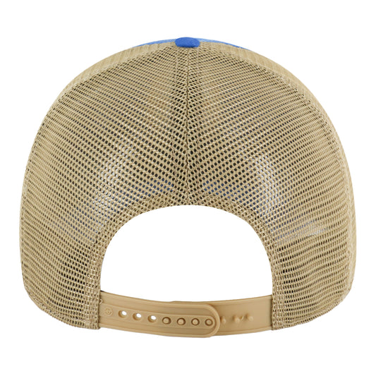 OKC Thunder 47 Brand Cross Patch Clean Up Hat in Blue - Back View