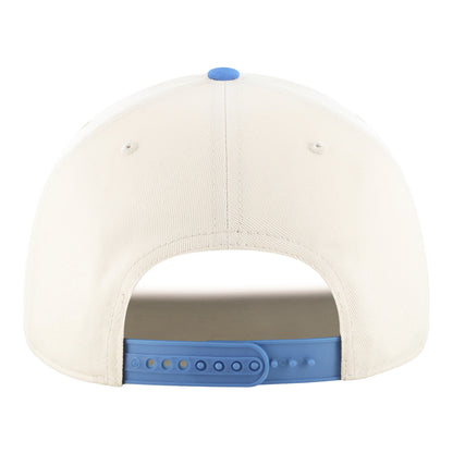 OKC Thunder 47 Brand Frame Out Hitch Hat in White - Back View