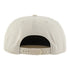 OKC Thunder 47 Brand Washed Captain Snap Hat in White - Back View