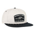 OKC Thunder 47 Brand Lunar Patch Captain Snap Hat in White - Front Right View