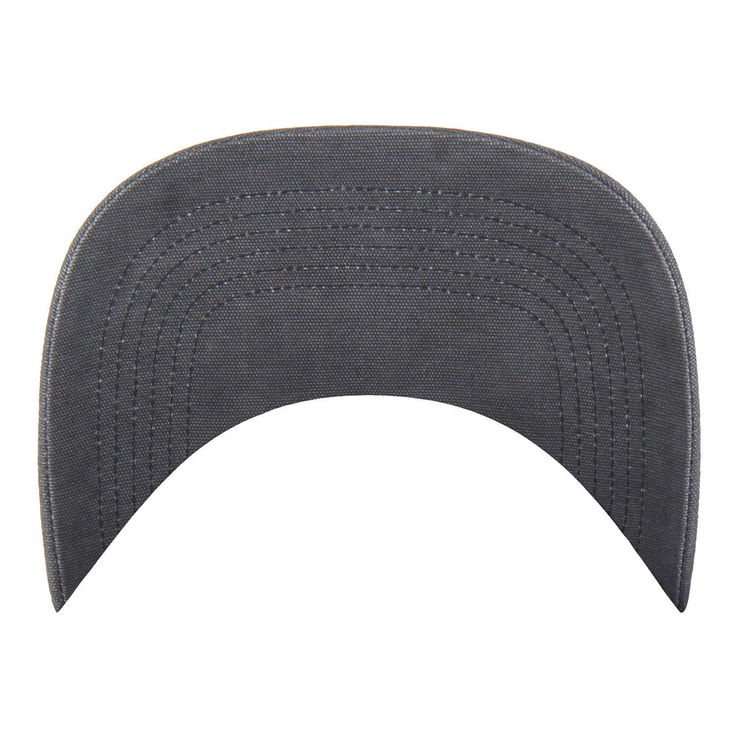 OKC Thunder 47 Brand x Carhartt Washed Hitch Hat in Grey - Underbrim View