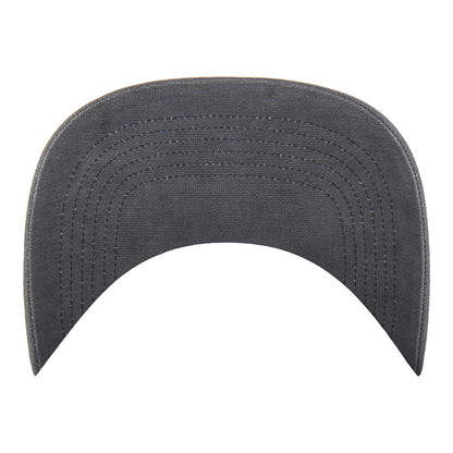 OKC Thunder 47 Brand x Carhartt Washed Hitch Hat in Grey - Underbrim View