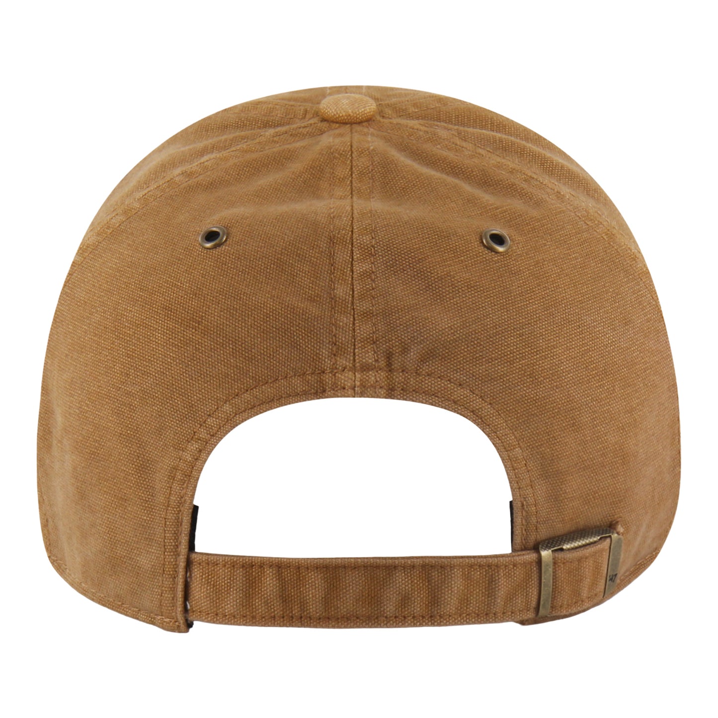 OKC Thunder 47 Brand x Carhartt Washed Clean Up Hat in Brown - Back View