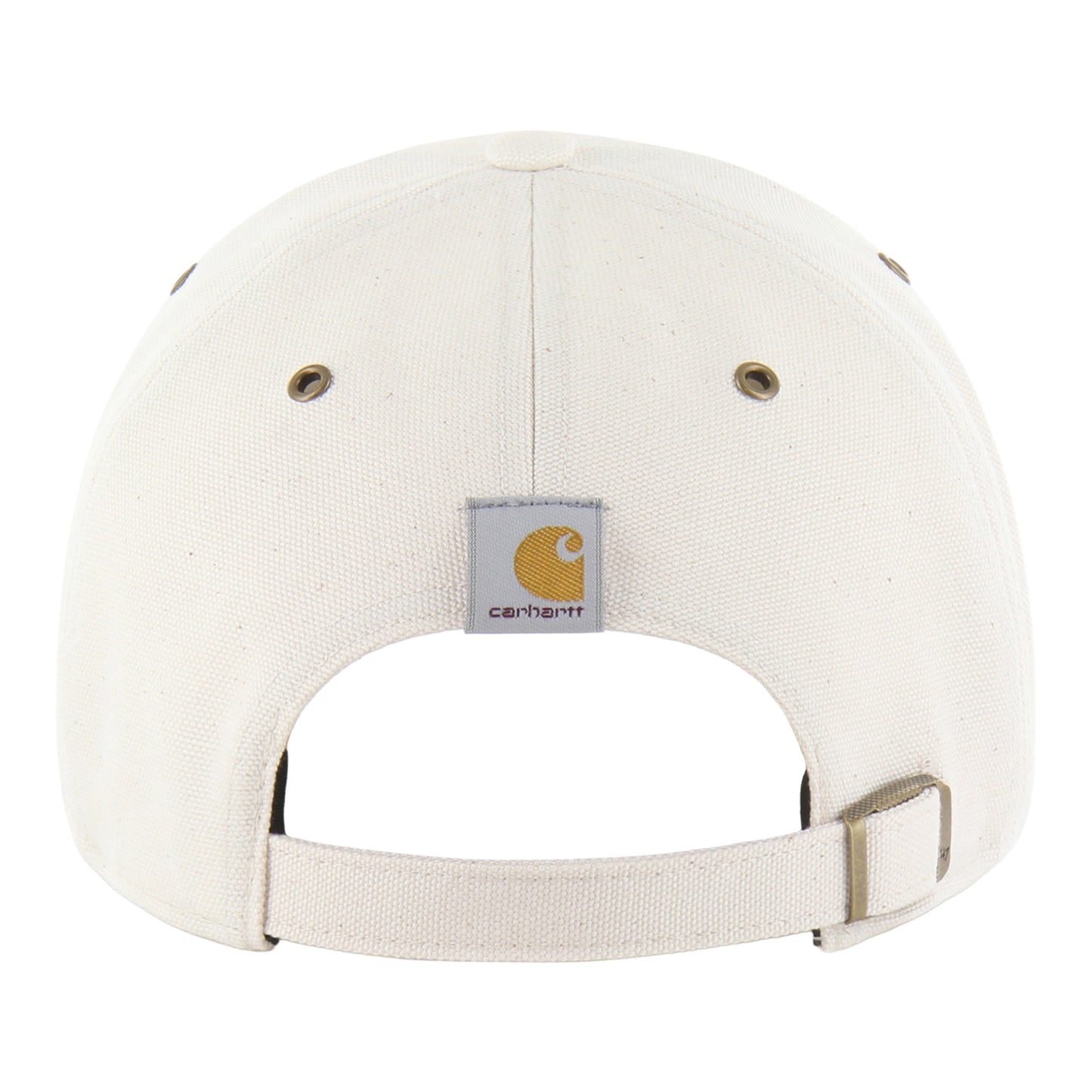 OKC Thunder 47 Brand x Carhartt Undyed Clean Up Hat in White - Back View