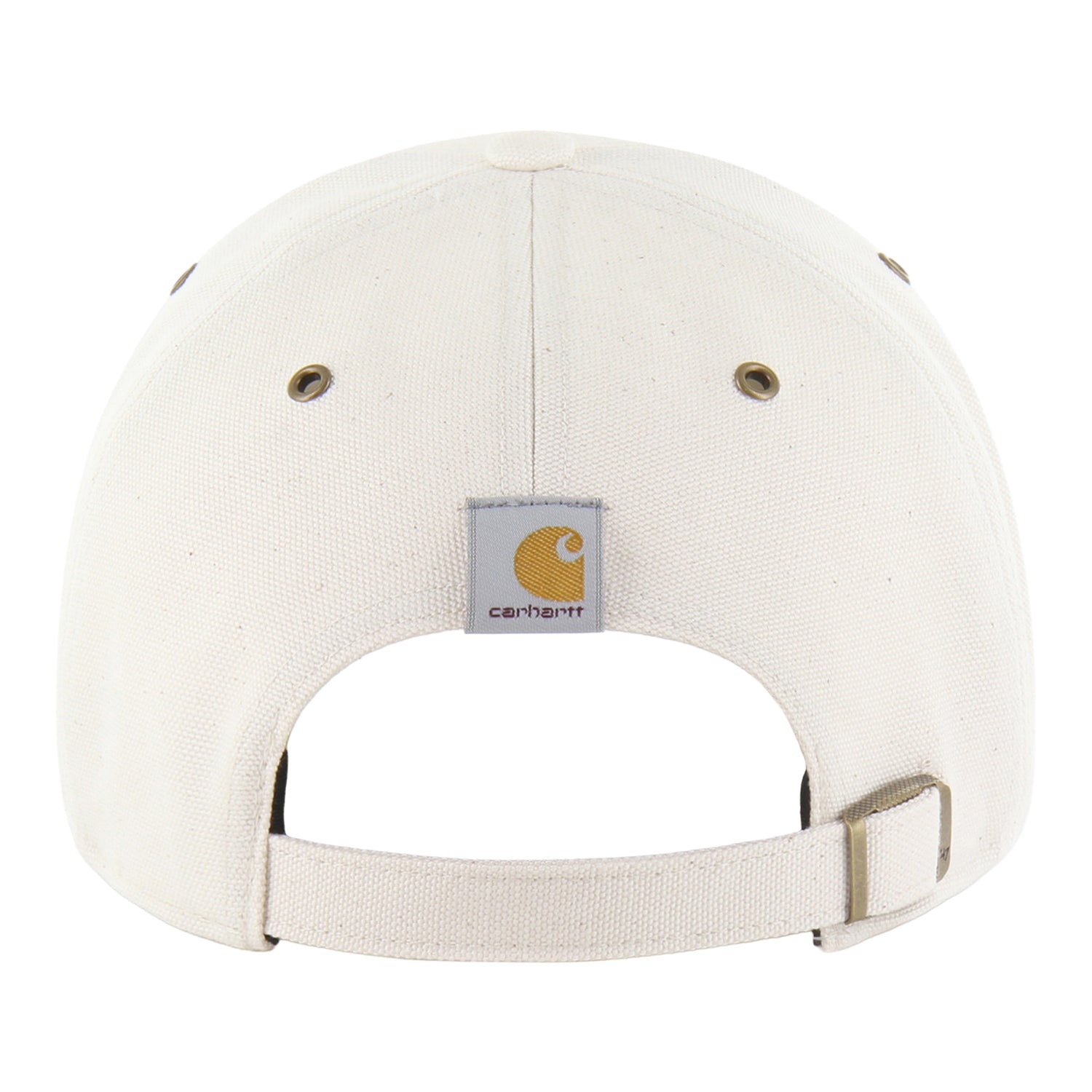 OKC Thunder 47 Brand x Carhartt Undyed Clean Up Hat in White - Back View