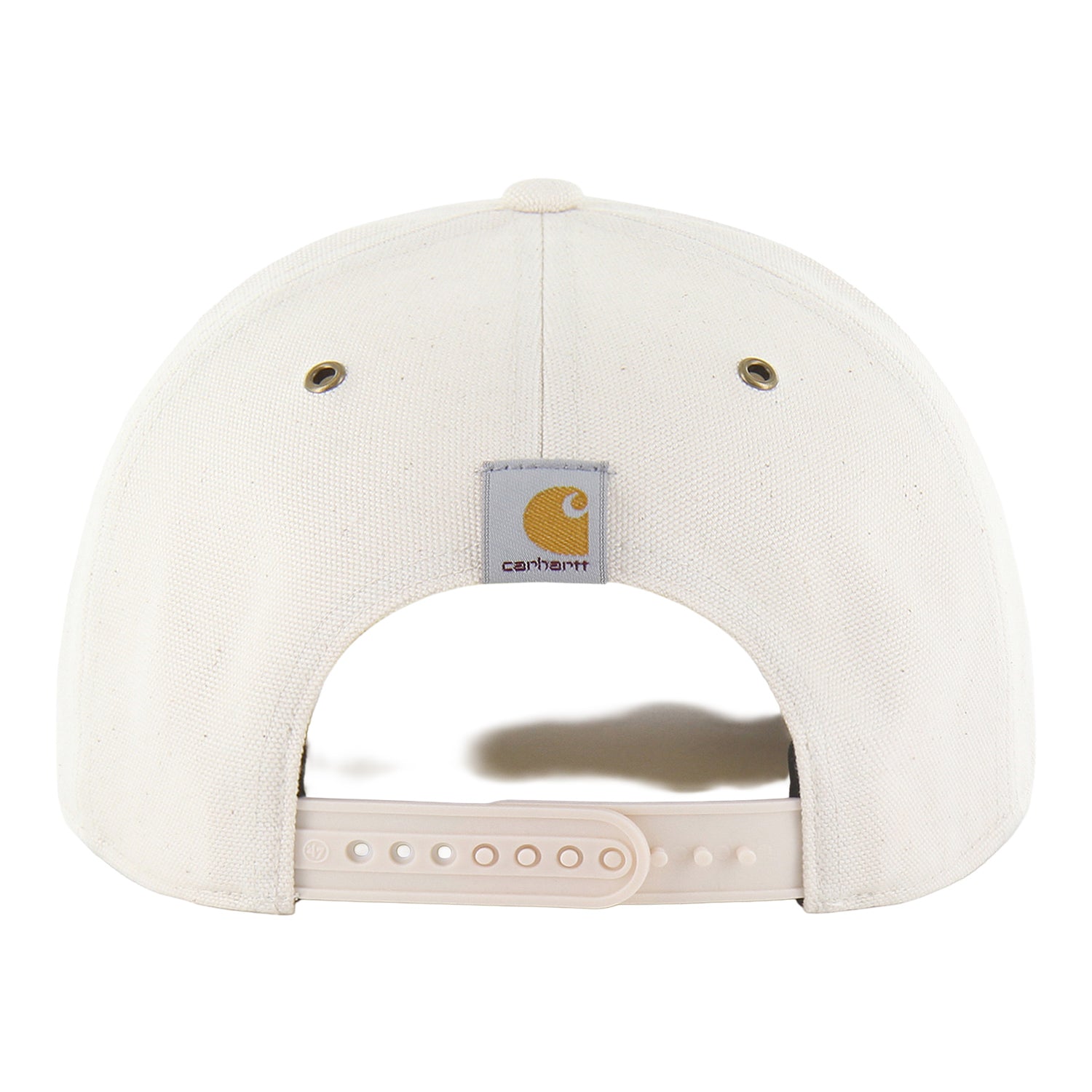 OKC Thunder 47 Brand x Carhartt Undyed Hitch Hat in White - Back view