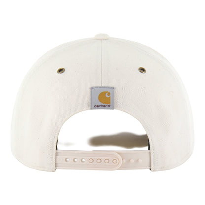 OKC Thunder 47 Brand x Carhartt Undyed Hitch Hat in White - Back view