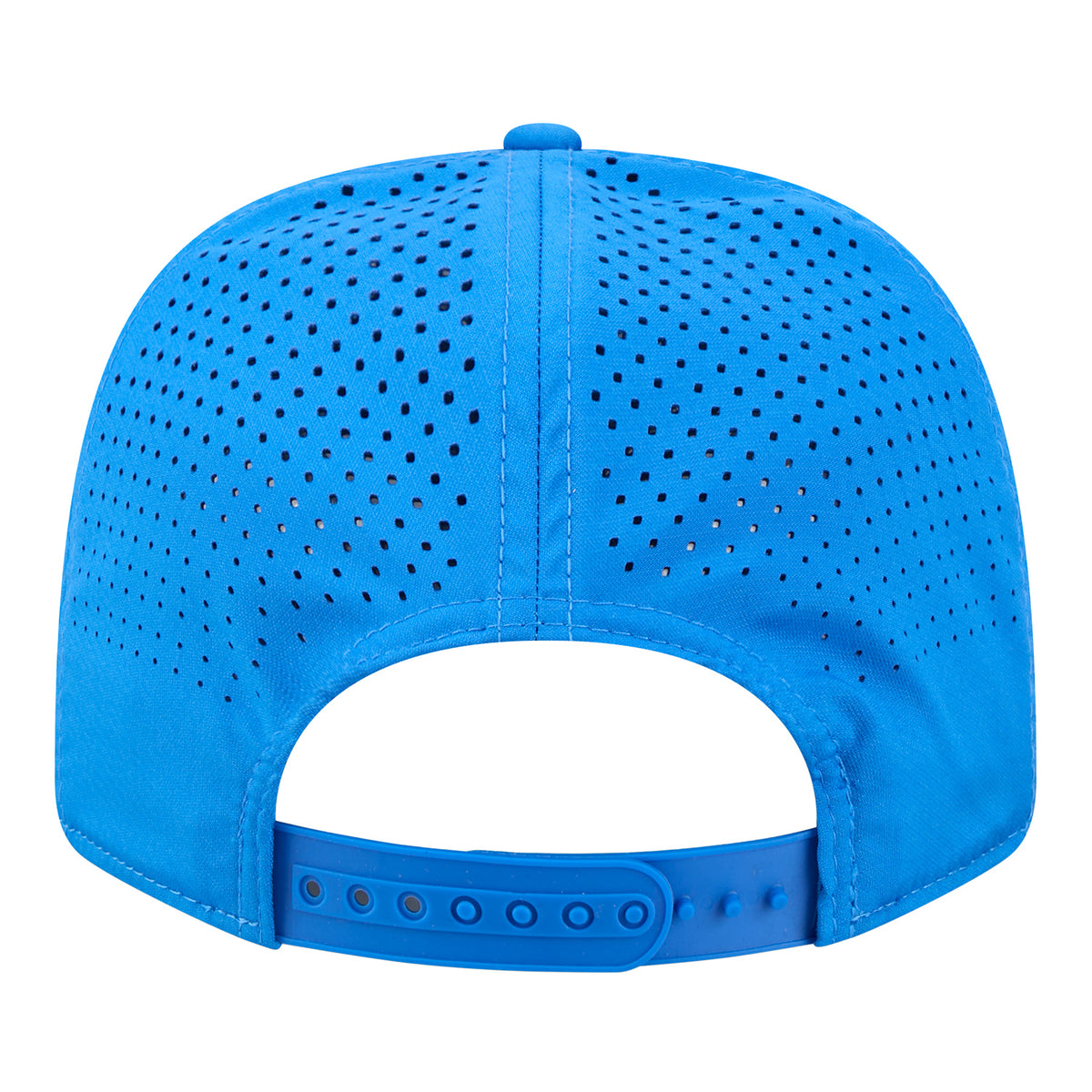 OKC Thunder New Era 9Seventy Stretch Snap Rope Blue Hat - Back View