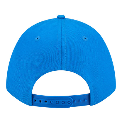 OKC Thunder New Era 9Forty A-Frame Rhinestone Patch Hat in Blue - Back View