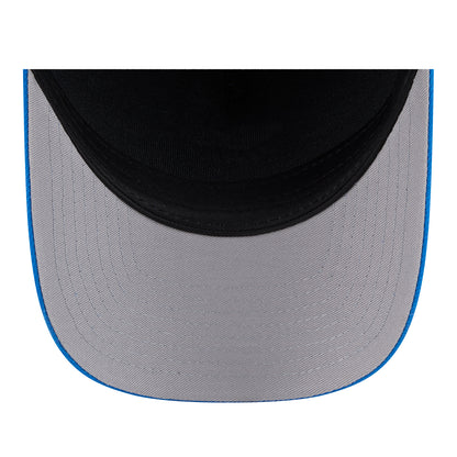 OKC Thunder New Era 9Forty A-Frame Rhinestone Patch Hat in Blue - Underbrim View