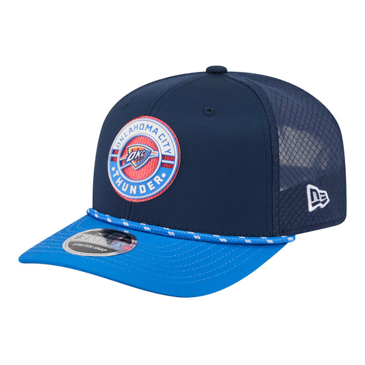OKC Thunder New Era 9Seventy Stretch Snap Game Time Rope Hat