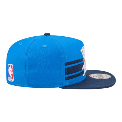 OKC Thunder New Era 9Fifty A-Frame 2026-27 NBA Tip-Off Hat in Blue - Right Side View
