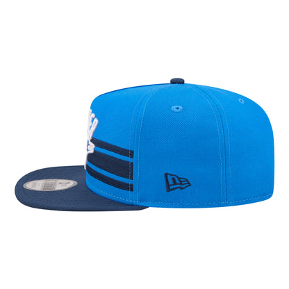 OKC Thunder New Era 9Fifty A-Frame 2026-27 NBA Tip-Off Hat in Blue - Left Side View