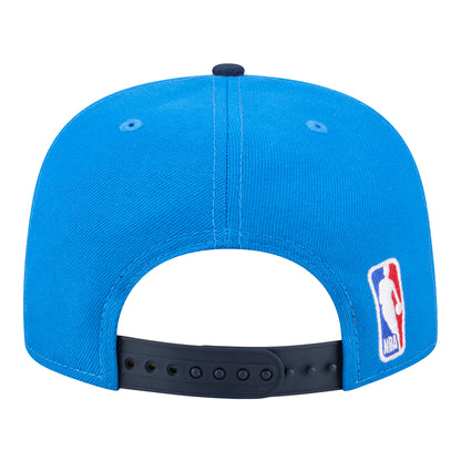 OKC Thunder New Era 9Fifty A-Frame 2026-27 NBA Tip-Off Hat in Blue - Back View