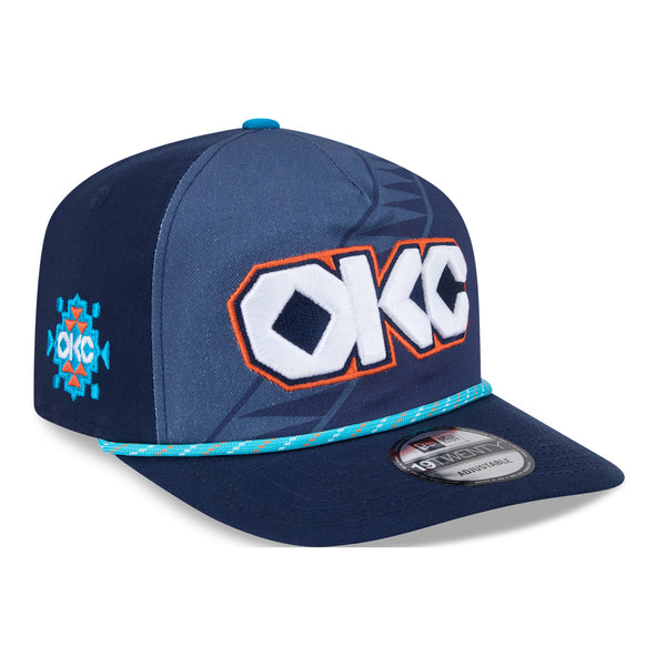 2025-26 CITY EDITION OKC THUNDER NEW ERA GOLFER SNAPBACK