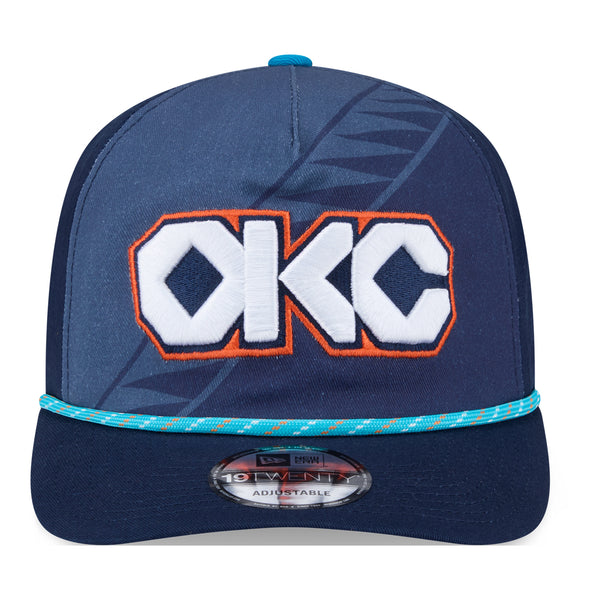 2025-26 CITY EDITION OKC THUNDER NEW ERA GOLFER SNAPBACK