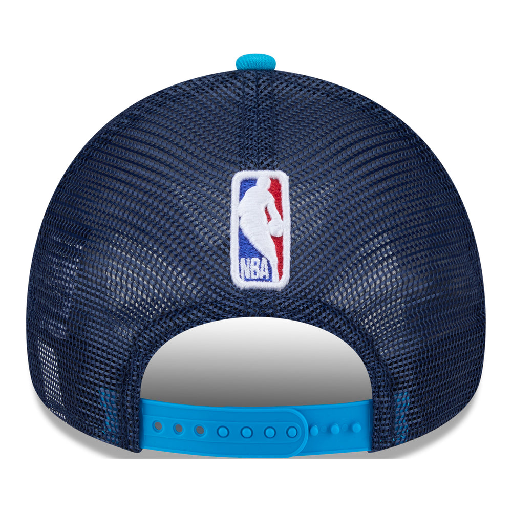 2025-26 CITY EDITION OKC THUNDER NEW ERA 940AF TRUCKER in Blue - Back View 