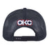 2025-26 OKC THUNDER 47 BRAND CITY EDITION HITCH HAT In Navy - Back View