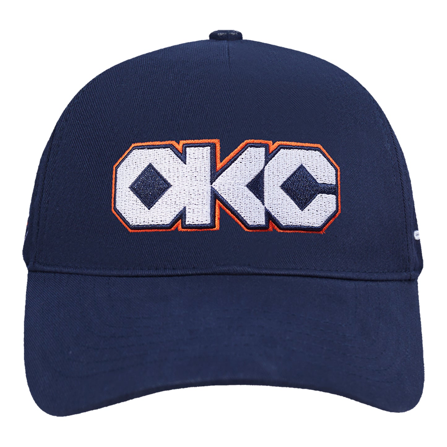 2025-26 CITY EDITION OKC THUNDER PRO STANDARD PRO PINCH SNAPBACK in Blue -  Front Banner