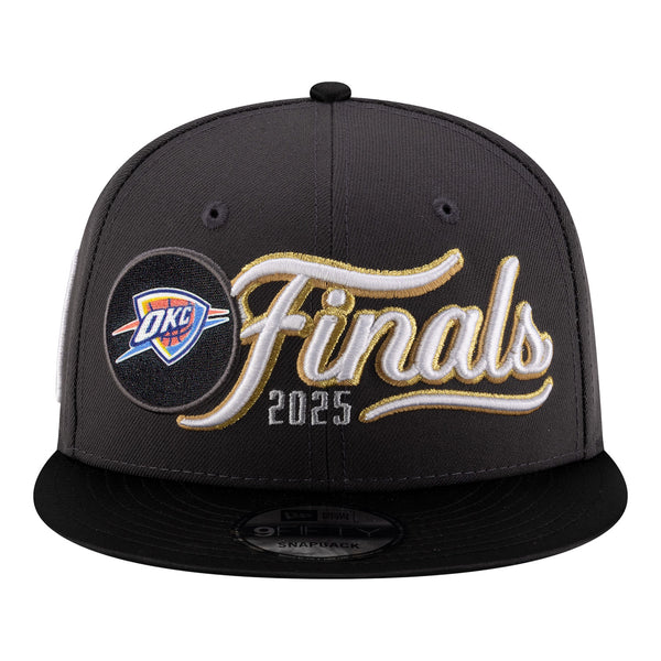 OKC THUNDER 2025 WESTERN CONFERENCE FINALS CHAMPIONS LOCKER ROOM HAT