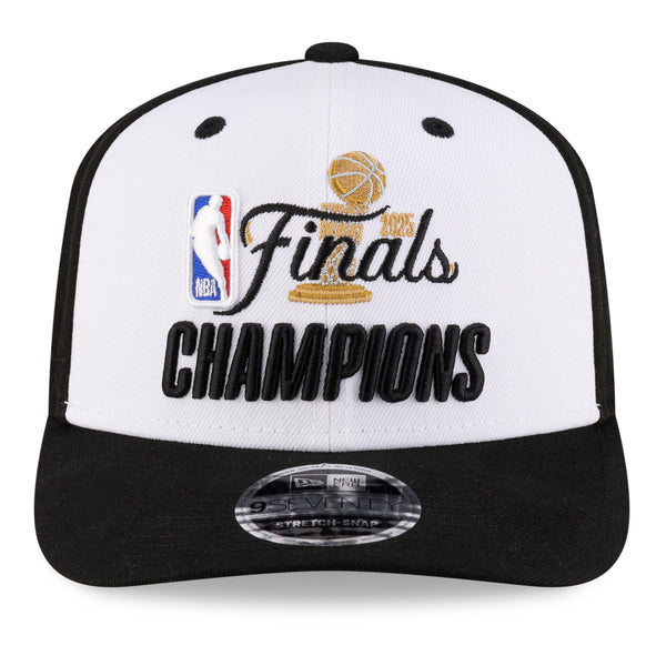 OKC Thunder 2025 NBA Champions Parade 970 SS Snapback in Black - Front View