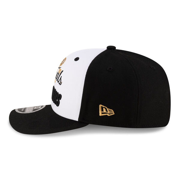 OKC Thunder 2025 NBA Champions Parade 970 SS Snapback in Black - Left Side View