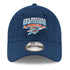 OKC Thunder 2025 WCF 920 Adjustable Hat in Blue - Front View