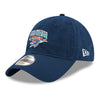 OKC Thunder 2025 WCF 920 Adjustable Hat in Blue - Front Left View