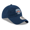 OKC Thunder 2025 WCF 920 Adjustable Hat in Blue - Front Right View