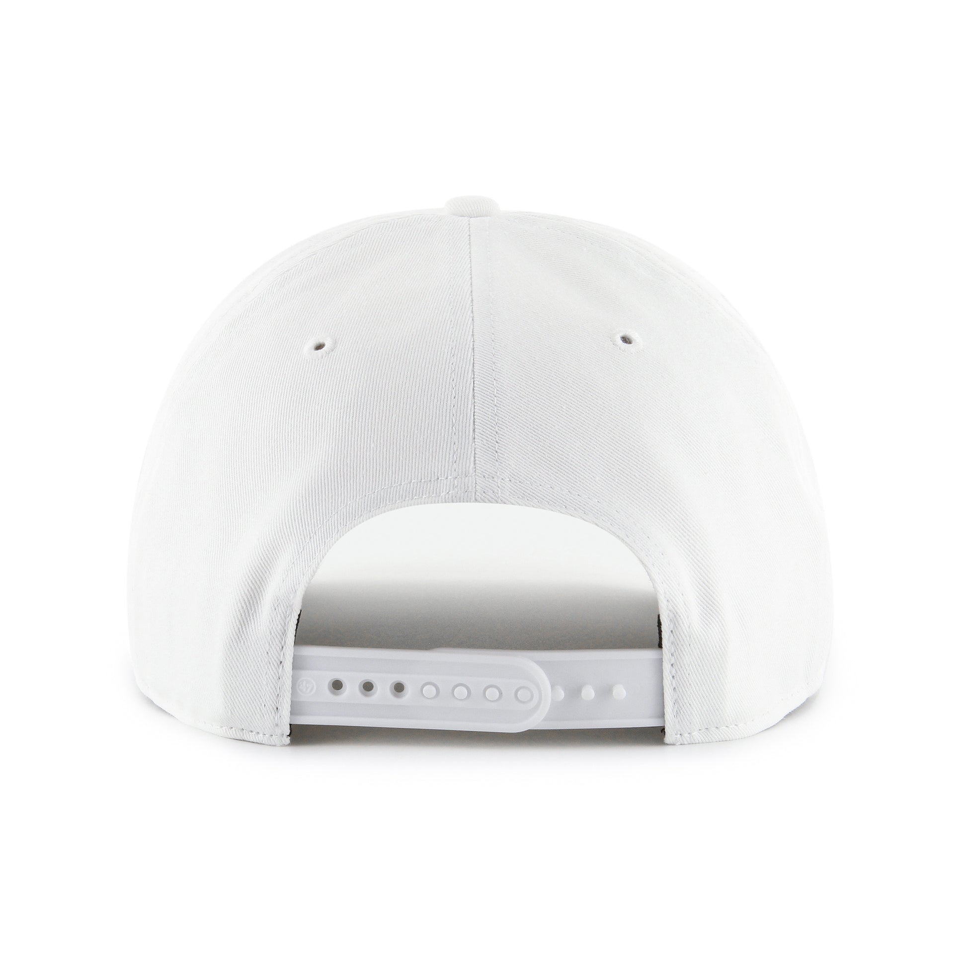 OKC Thunder 2025 NBA Finals 47 Brand Hitch Snapback in White - Back View