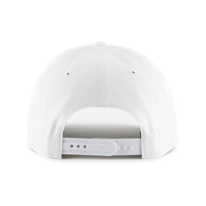 OKC Thunder 2025 NBA Finals 47 Brand Hitch Snapback in White - Back View