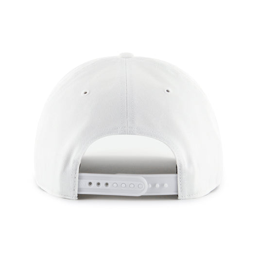 OKC Thunder 2025 NBA Finals 47 Brand Hitch Snapback in White - Back View